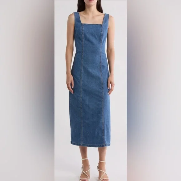 Habitual Denim Dress - Picture 2 of 8